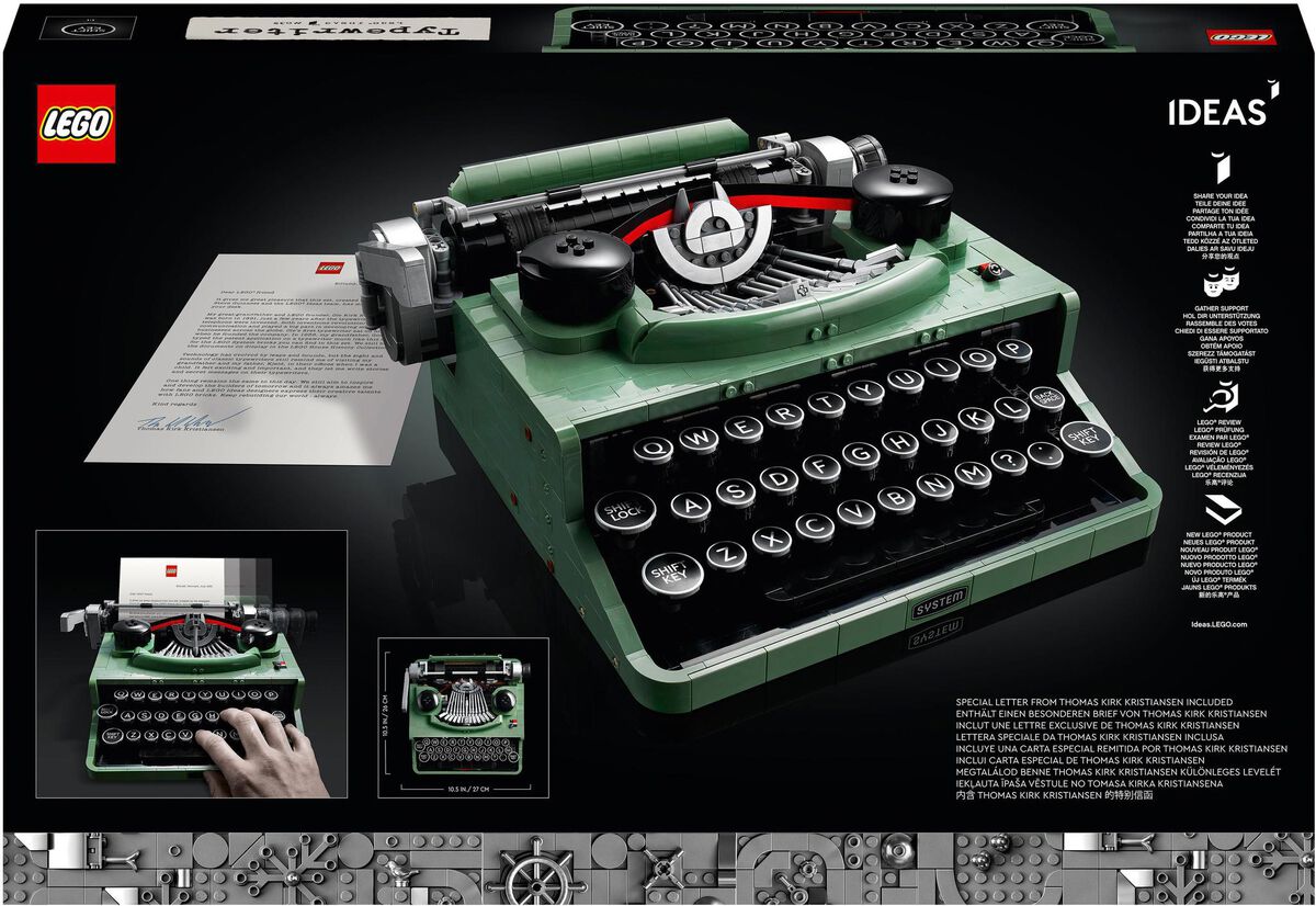 LEGO® 21327 Ideas Schreibmaschine – Bild 3