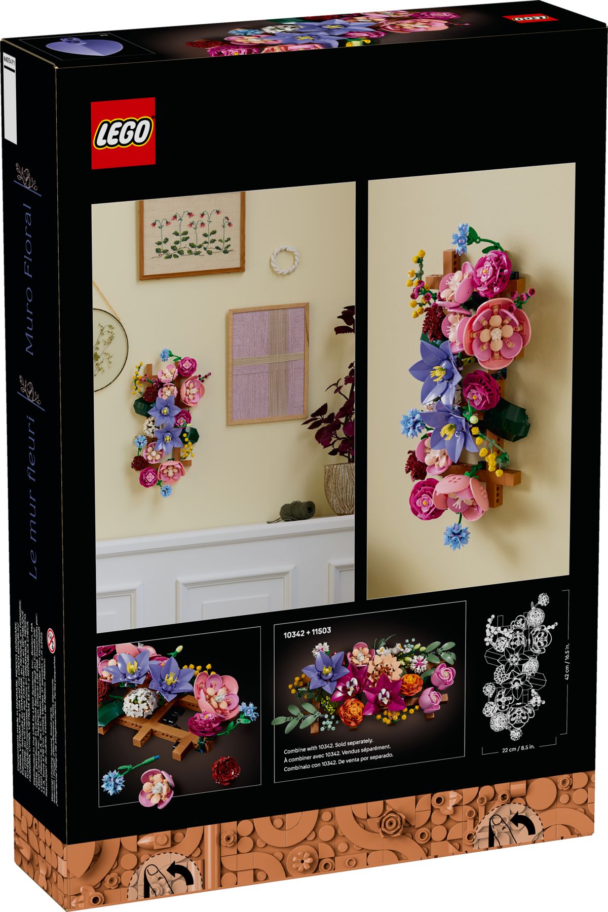 LEGO® 11503 Botanicals Blumen an der Wand – Bild 3