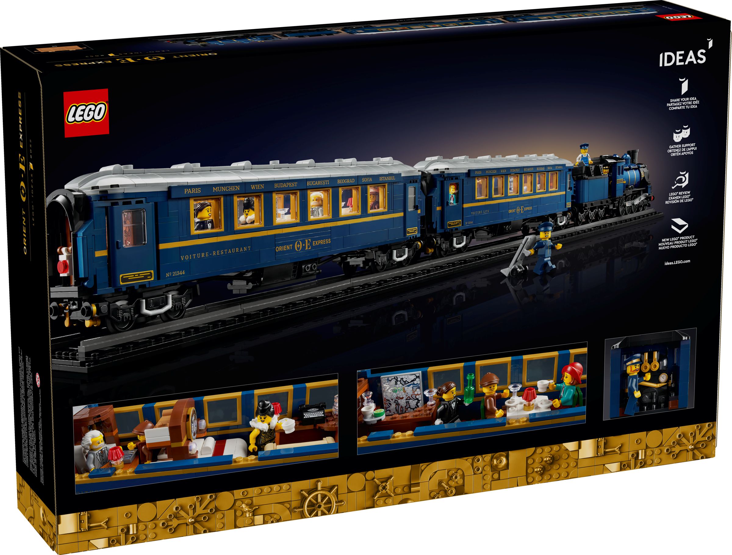 LEGO® 21344 Ideas Der Orientexpress – Bild 3