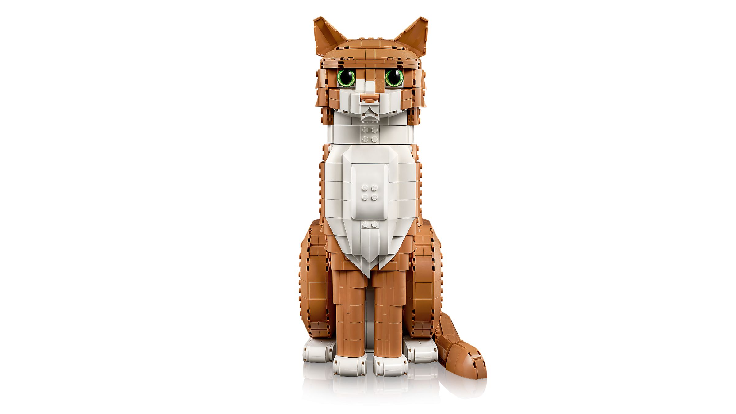 LEGO® 21376 Ideas Orangefarbene Katze – Bild 2