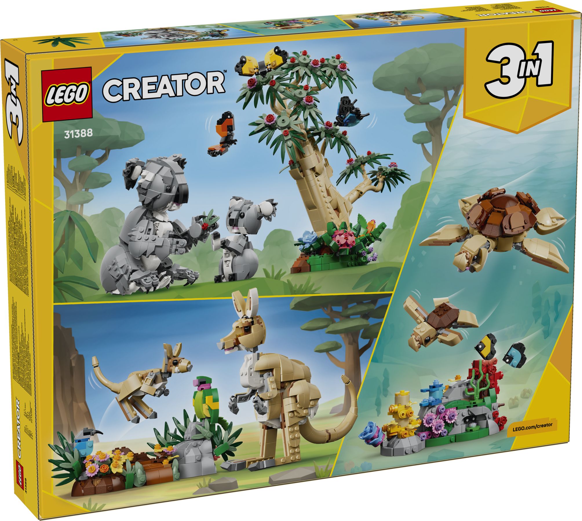 LEGO® 31388 Creator Wilde Tiere: Koala-Familie – Bild 3