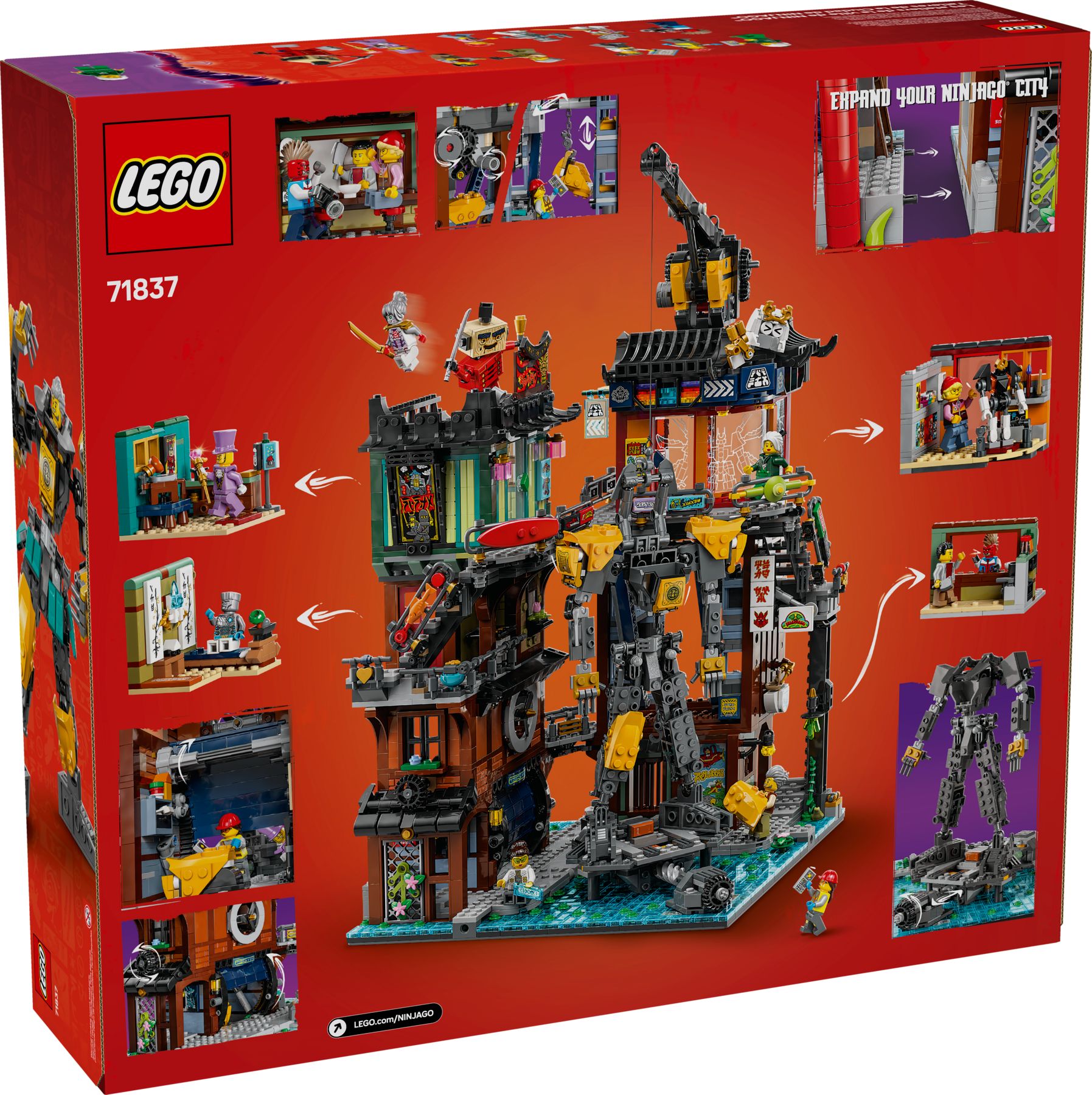 LEGO® 71837 Ninjago NINJAGO® City Werkstätten – Bild 3