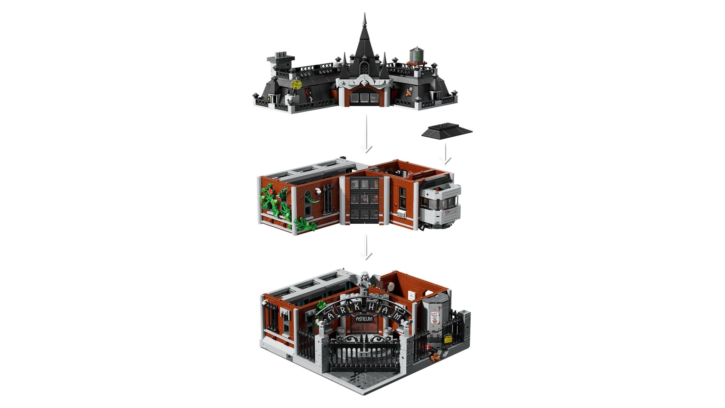LEGO® 76300 Super Heroes Arkham Asylum™ – Bild 2