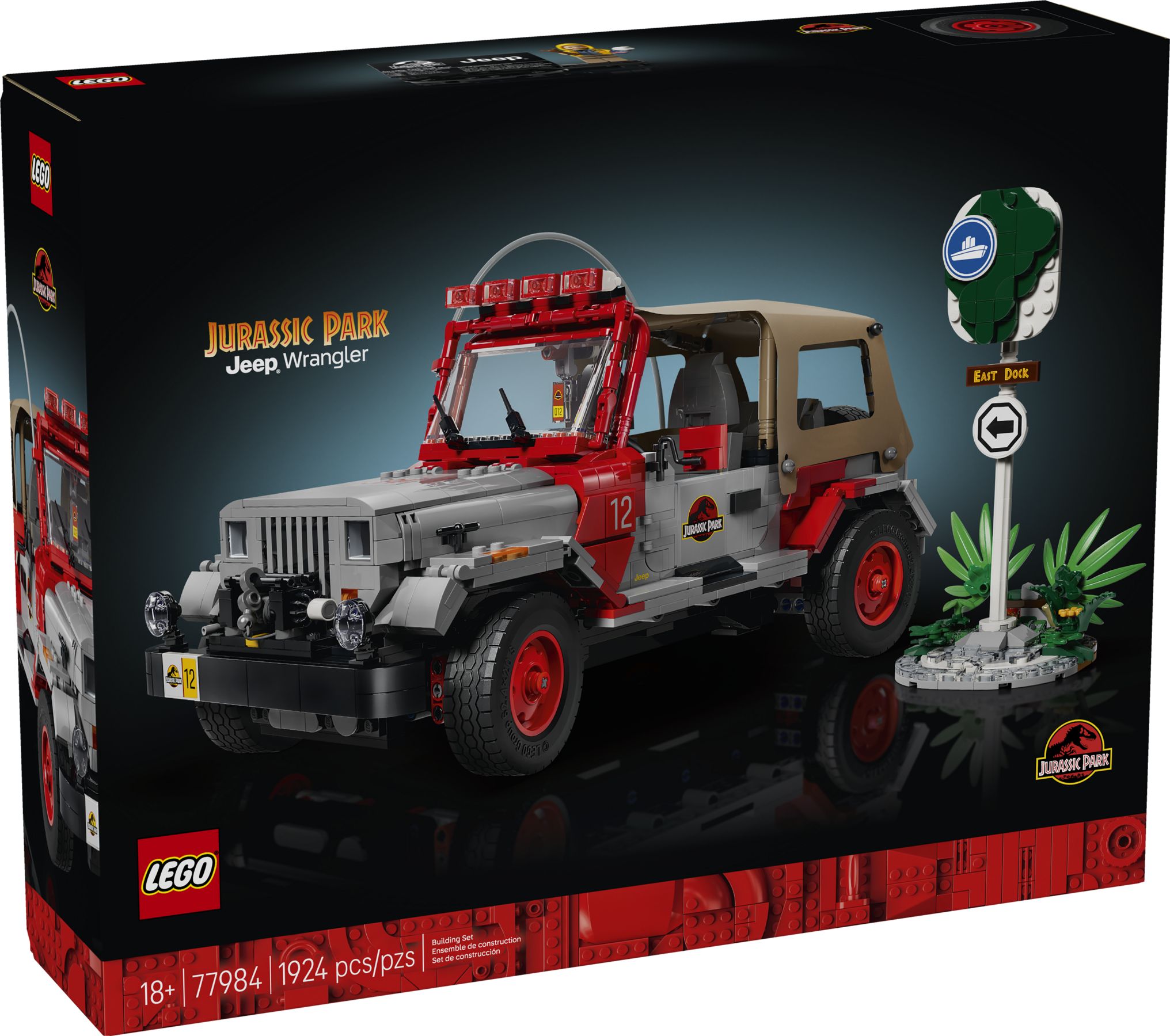 LEGO® 77984 Jurassic World Jurassic Park Jeep® Wrangler