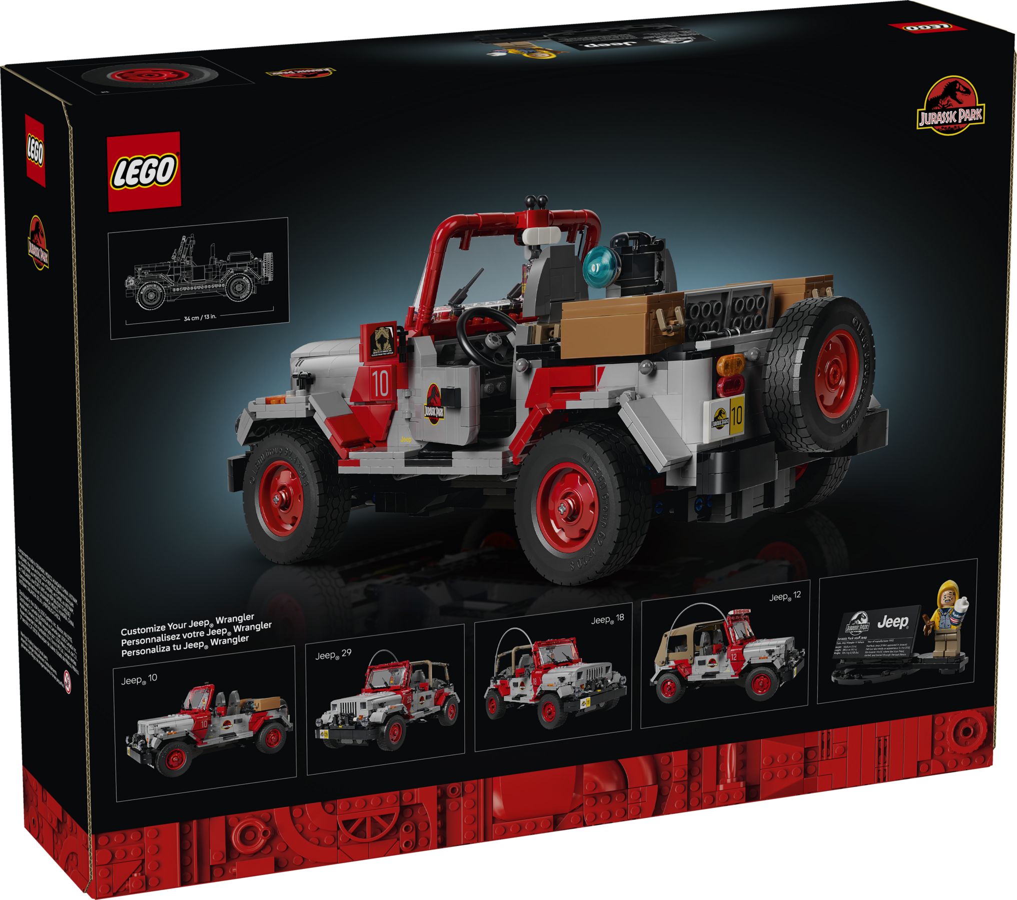 LEGO® 77984 Jurassic World Jurassic Park Jeep® Wrangler – Bild 3