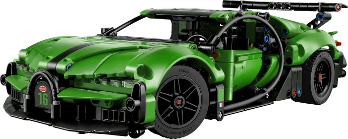 LEGO® 42241 Technic Grüner Bugatti Chiron Pur Sport Hypersportwagen – Bild 2