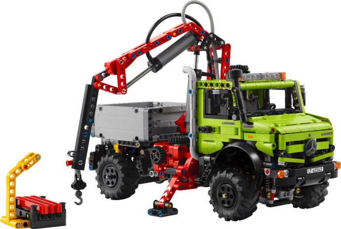 LEGO® 42242 Technic Mercedes-Benz Unimog U 5023 mit Kran – Bild 2