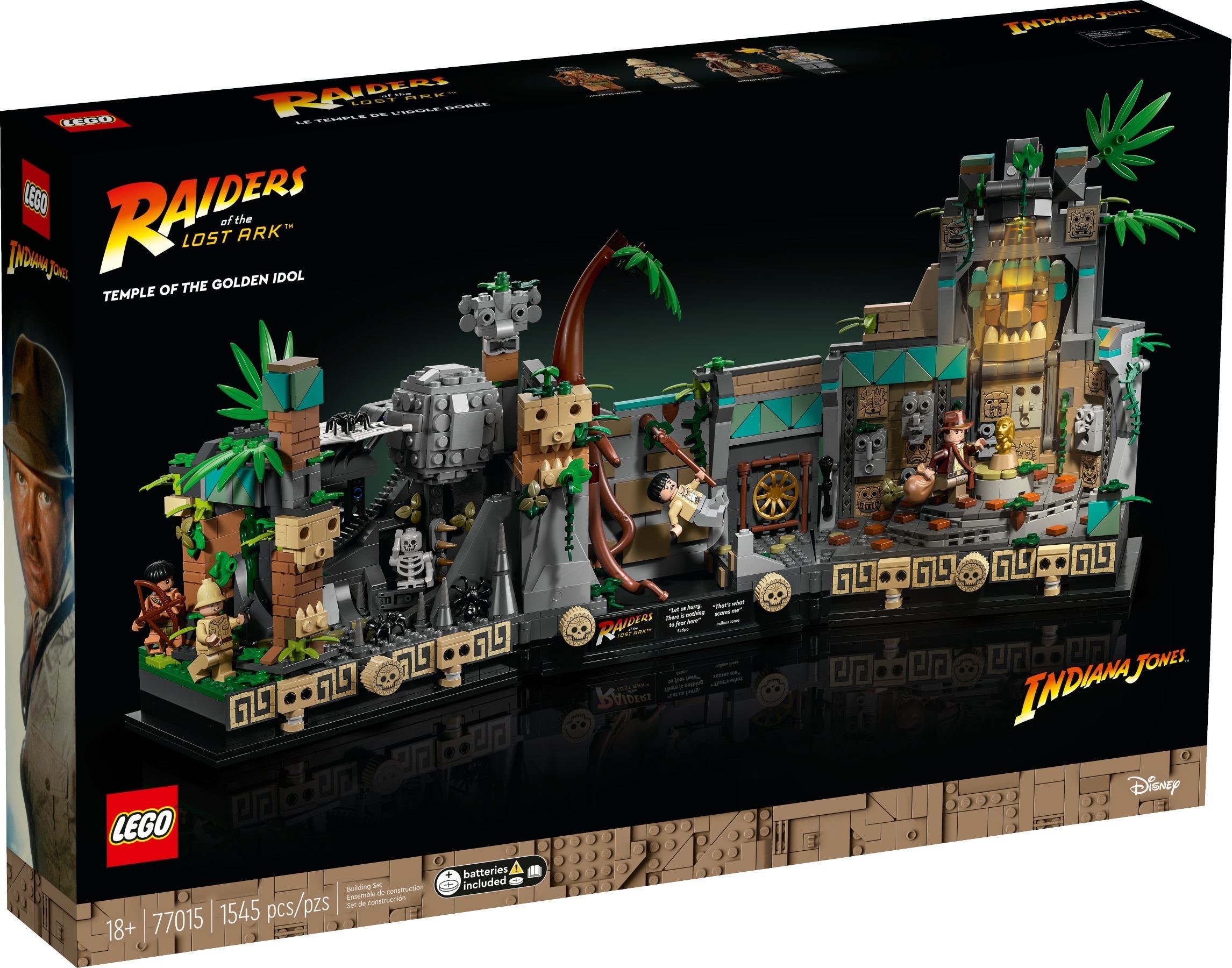 LEGO® 77015 Indiana Jones Tempel des goldenen Götzen