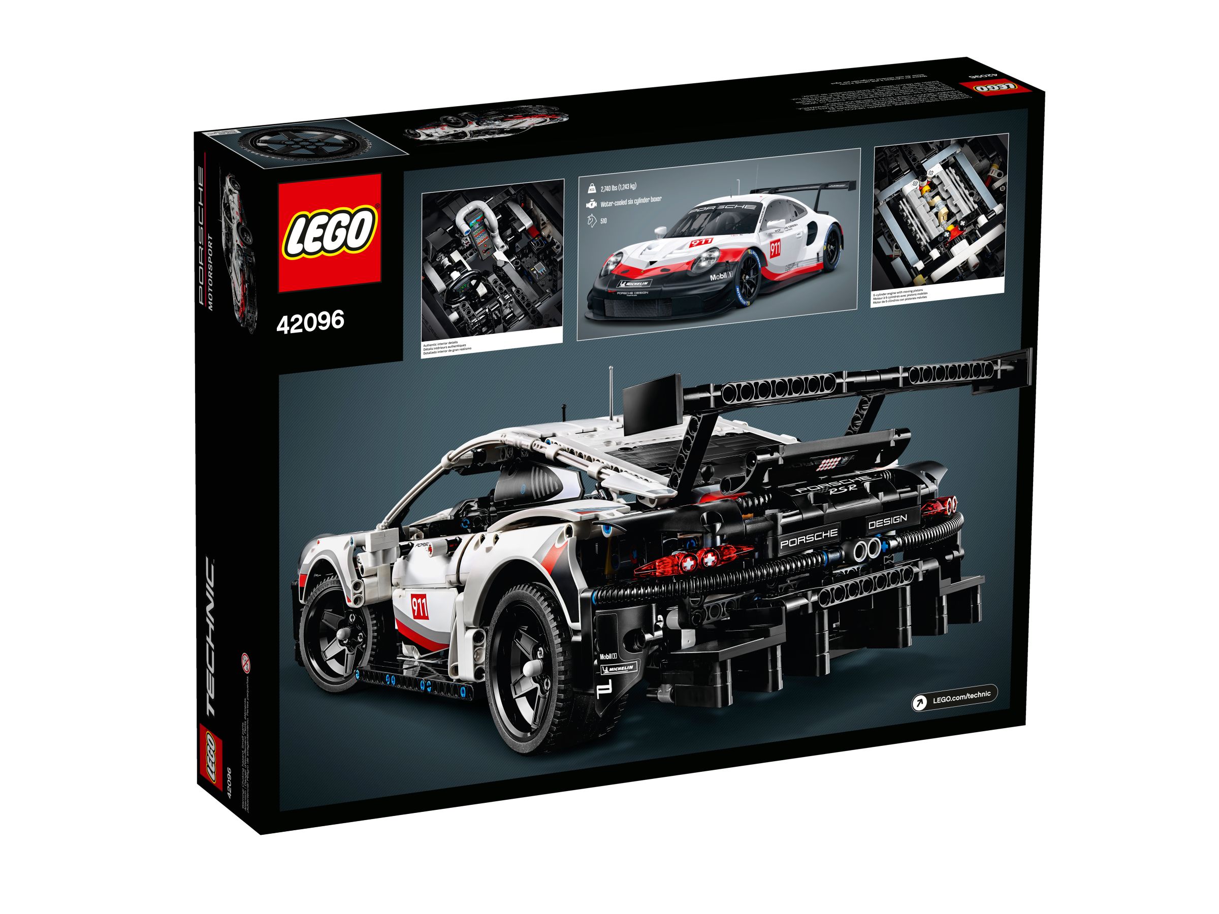LEGO Technic 42096 Porsche 911 RSR - Bild 3