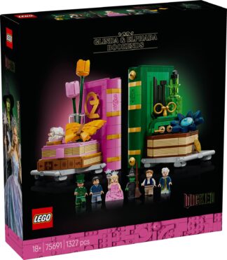 LEGO Wicked 75691 Glinda und Elphaba Bücherstützen - Bild 1